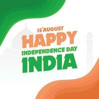 Independence Day Of India Vector