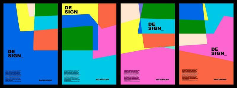 colorful abstract flat background for banner, poster, template, brochure, design, website, product, etc