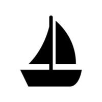 Boat Icon Vector Symbol Design Illustration