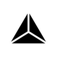 Triangle Icon Vector Symbol Design Illustration