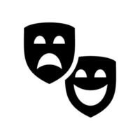 Masks Icon Vector Symbol Design Illustration