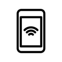 Mobile Hotspot Icon Vector Symbol Design Illustration