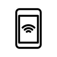 Mobile Hotspot Icon Vector Symbol Design Illustration