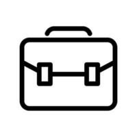 Briefcase Icon Vector Symbol Design Illustration