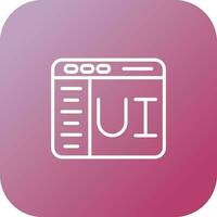 User Interface Vector Icon