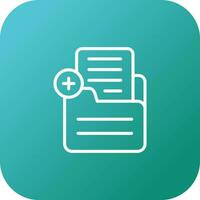 Document Add Vector Icon