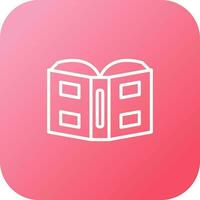 Open book Vector Icon