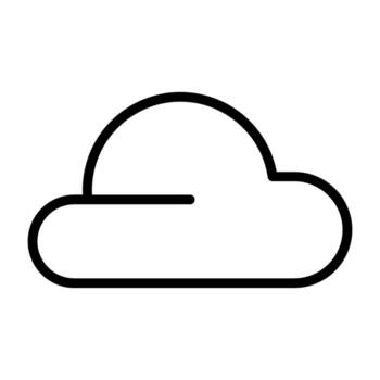 Cloud Vector Icon