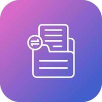 Document Share Vector Icon