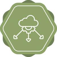Network Load Balancing Vector Icon