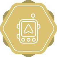 GPS Navigation Device Vector Icon