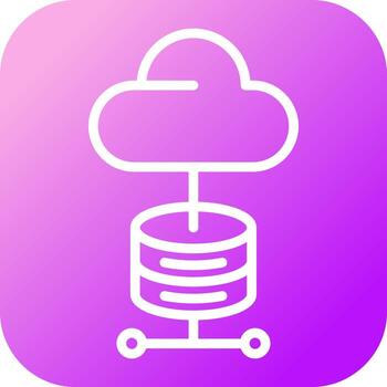 Cloud Computing Vector Icon