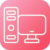 Computer Vector Icon