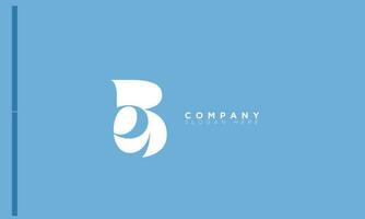 EB Alphabet letters Initials Monogram logo BE, E and B vector
