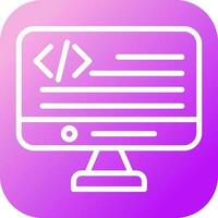 Programming Language Vector Icon