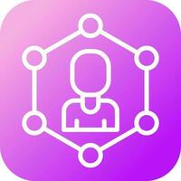 Network Segmentation Vector Icon