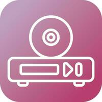 DVD Drive Vector Icon