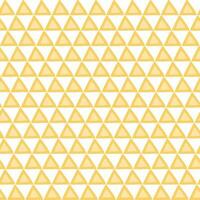 Yellow summer triangle seamless hand painted pattern. Vector cute geometric fabric texture for template, background, wallpaper, package design, textile, wrap, cover, summer design. Swatch