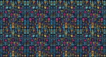 Seamless batik pattern,Seamless tribal batik pattern,and Seamless motif pattern resemble ethnic boho, Aztec,and ikat styles.designed for use in satin,wallpaper,fabric,curtain,carpet,Batik Embroidery vector