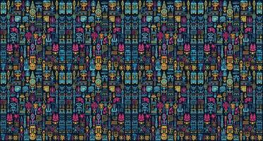 Seamless batik pattern,Seamless tribal batik pattern,and Seamless motif pattern resemble ethnic boho, Aztec,and ikat styles.designed for use in satin,wallpaper,fabric,curtain,carpet,Batik Embroidery vector