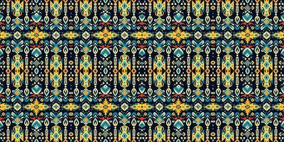 Seamless batik pattern,Seamless tribal batik pattern,and Seamless motif pattern resemble ethnic boho, Aztec,and ikat styles.designed for use in satin,wallpaper,fabric,curtain,carpet,Batik Embroidery vector