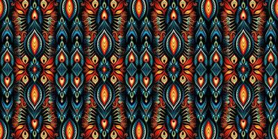 Seamless batik pattern,Seamless tribal batik pattern,and Seamless motif pattern resemble ethnic boho, Aztec,and ikat styles.designed for use in satin,wallpaper,fabric,curtain,carpet,Batik Embroidery vector