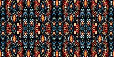 Seamless batik pattern,Seamless tribal batik pattern,and Seamless motif pattern resemble ethnic boho, Aztec,and ikat styles.designed for use in satin,wallpaper,fabric,curtain,carpet,Batik Embroidery vector