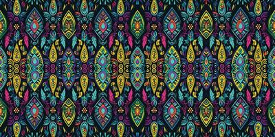 Seamless batik pattern,Seamless tribal batik pattern,and Seamless motif pattern resemble ethnic boho, Aztec,and ikat styles.designed for use in satin,wallpaper,fabric,curtain,carpet,Batik Embroidery vector