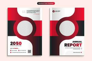 creativo corporativo negocio folleto libro cubrir diseño modelo en a4. lata ser adaptado a folletos, anual informes, revistas, carteles, negocio presentaciones, portafolios, volantes vector