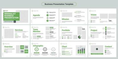 diseño de plantilla de diapositivas de presentación de negocios creativos. uso para antecedentes de presentación modernos, diseño de folletos, control deslizante de sitios web, página de inicio, informe anual, perfil de empresa vector