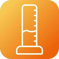 Graduated Cylinder Vector Icon