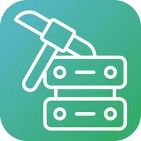 Data Mining Vector Icon