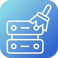 Data Cleansing Vector Icon