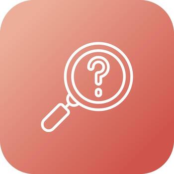 problema enmarcado vector icono