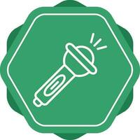 Flashlight Vector Icon