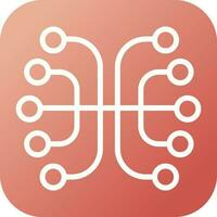 Neural Networks Vector Icon