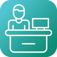 Helpdesk Vector Icon