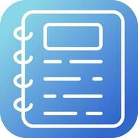 Address Book Vector Icon