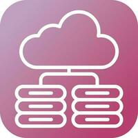 Web Hosting Vector Icon
