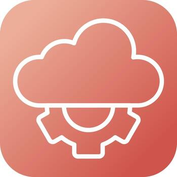Cloud API Vector Icon