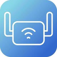 Wi-Fi Range Extender Vector Icon