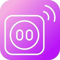Smart Plug Vector Icon
