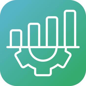 actuación mejoramiento vector icono