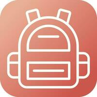 Backpack Vector Icon