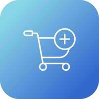 Shoping Cart Add Vector Icon