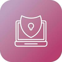 Antivirus Software Vector Icon