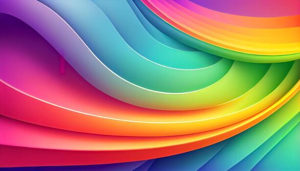 abstract colorful background with waves. abstract rainbow background. abstract background photo