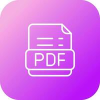 Pdf Vector Icon