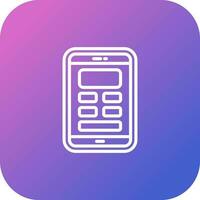 Mobile Design Vector Icon