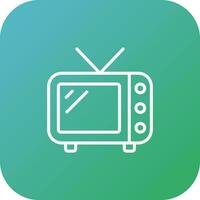 Television Vector Icon